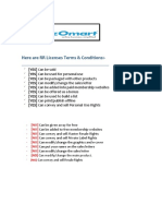 Here Are RR Licenses Terms & Conditions:-: - (NO) - (NO) - (NO) - (NO) - (NO) - (NO) - (NO) - (NO)