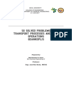 50 Solved Problems Transport Processes A