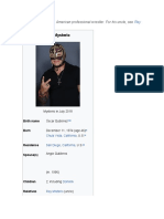 Rey Mysterio: This Article Is About The American Professional Wrestler. For His Uncle, See