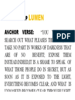 Youth Camp Lumen