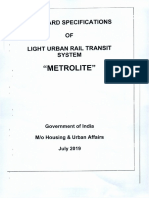 Standards - For - Light - Urban - Rail - Transit - System - (Metro Lite) - in - India