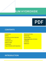 SEM 8 - Calcium Hyrdroxide