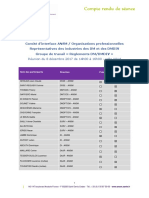 Compte Rendu de Séance Compte Rendu de Séance Compte Rendu de Séance Compte Rendu de Séance