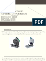 Gerinda Pemotong (Cutting Off Grinder)