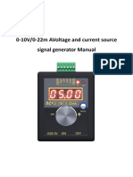 SG-002 Signal Generator English Manual