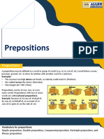 Grammar Module-14 Preposition Class 9