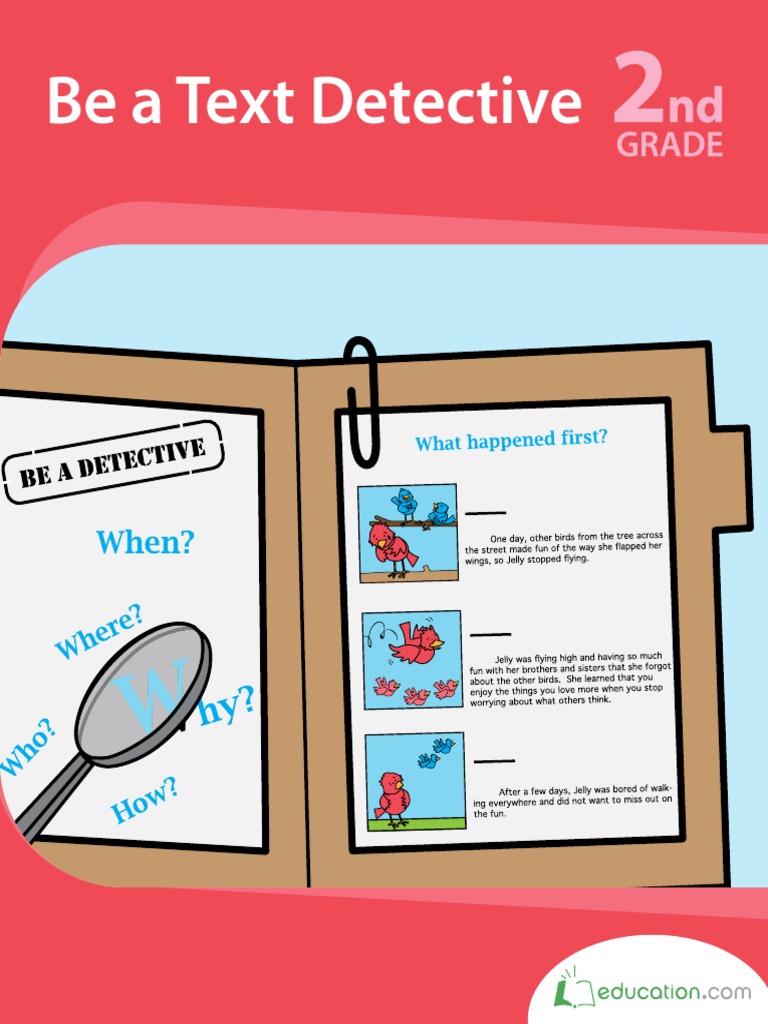 Be A Text Detective Workbook | PDF | Reading Comprehension | Books