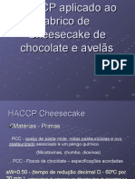 HACCP aplicado ao fabrico  de cheesecake