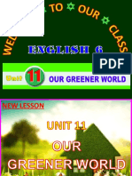 Unit 11 Our Greener World Lesson 2 A Closer Look 1