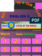 Learn landmarks and vocabulary with Pelmanism game