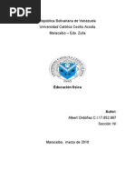 educacion fisica