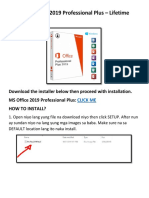 V23 Microsoft Office 2019 Professional Plus - Version 11 (05 - 25-06 - 01) (06 - 07)