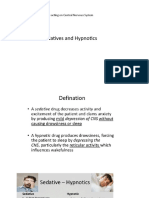 CNS Acting Drugs and Their Mechanisms