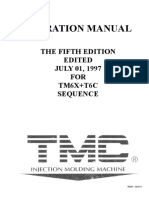 Operation Manual: The Fifth Edition Edited JULY 01, 1997 FOR TM6X+T6C Sequence