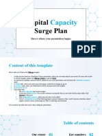 Hospital Capacity Surge Plan by Slidesgo