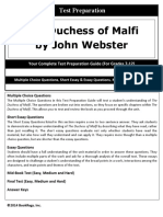 The Duchess of Malfi Test Preparation Sample Pages