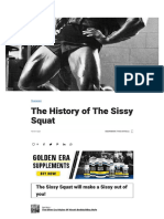 The History of the Sissy Squat