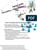 Sistem Terintegrasi Pada Perusahaan Manufaktur