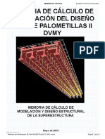 Memoria de Verificación SE Pte PALOMETILLAS II V001