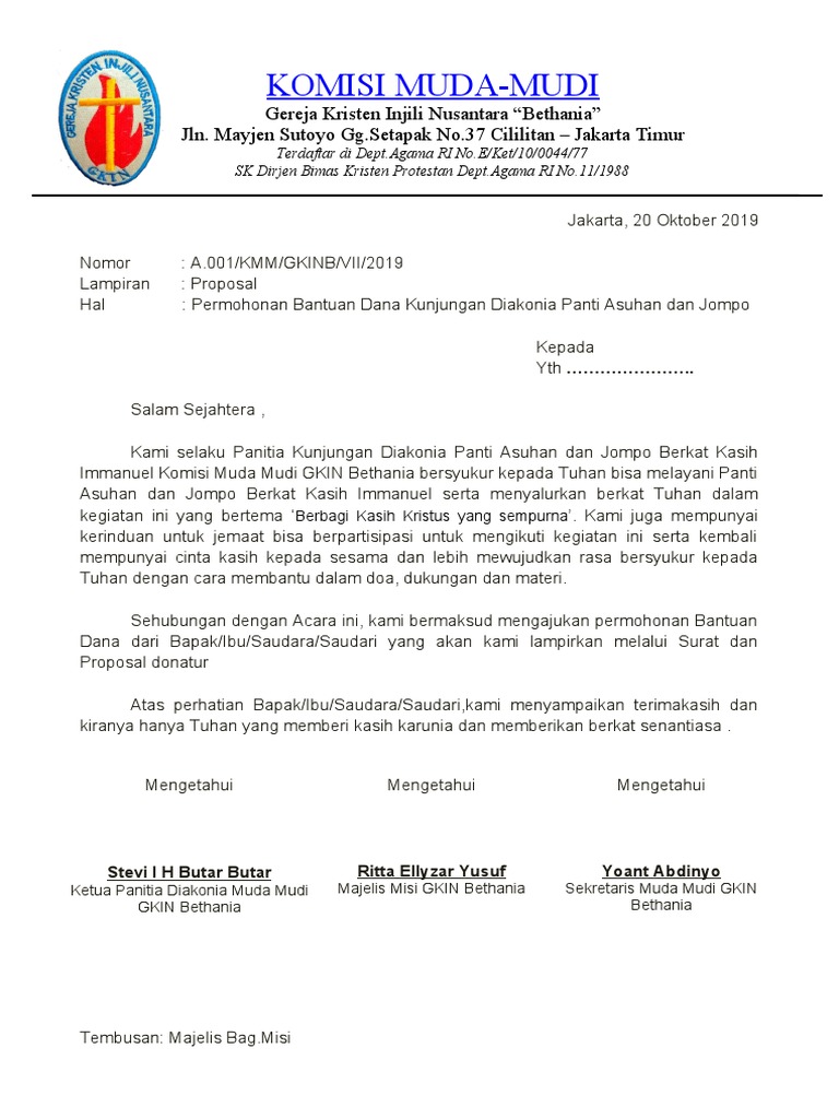 Donatur Luar GKIN PDF