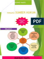 PELAJARAN 10-HADIS SUMBER HUKUM (1)