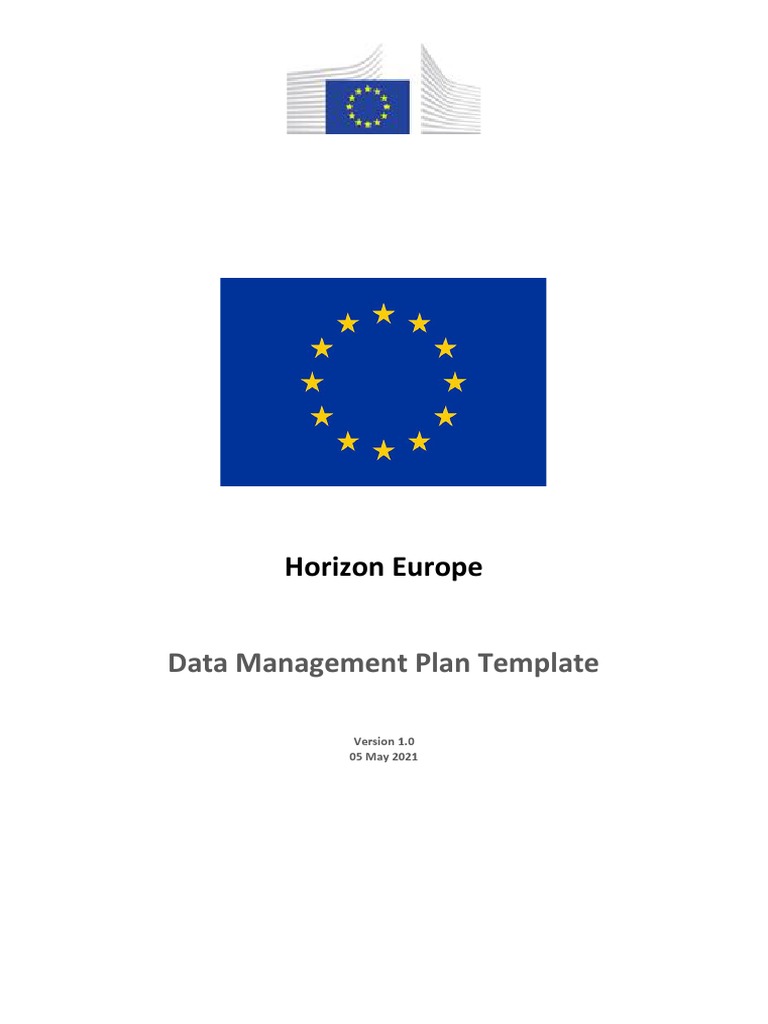 Data Management Plan Template He en | PDF | Metadata | Interoperability