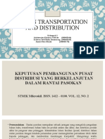 Green Transportation and Distribution - Kelompok 3