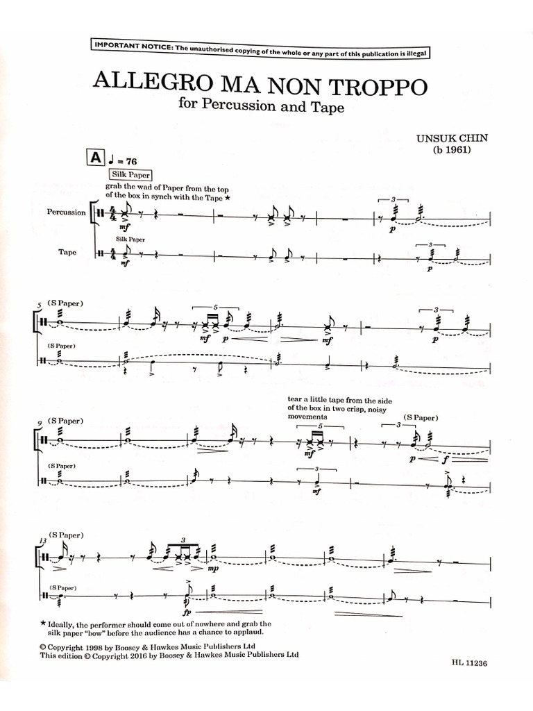 Allegro Ma Non Troppo PDF