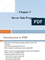 Chapter 5-Php - CSC