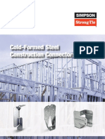 C-CFS2020 Steel Frame Construction Connectors