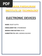 Rajat Gupta - Ece-B - 70 - Edc Experiment-02