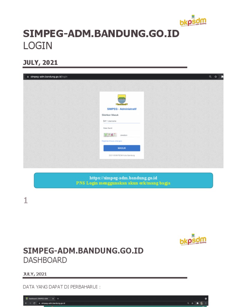Cara Ganti Foto Profil di SIMPEG 5 | PDF | Komputer