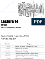 Strings: CSE115: Computing Concepts