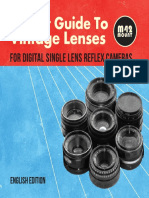 Pocket Guite To Vintage Lenses (M42 Mount)