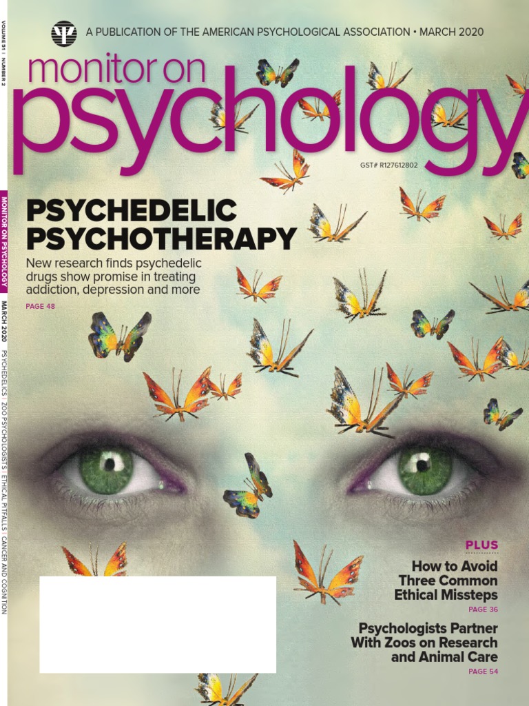 Monitor On Psychedelic Psychotherapy PDF American Psychological
