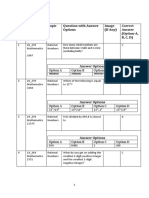 Q. N Folder Number & Code Topic Question With Answer Options Image (If Any) Correct Answer (Option-A, B, C, D)