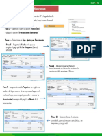 Folleto de Registro y Anulacion de Transaccion Bancaria GP