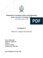 Department of Computer Science and Engineering: Islamic University of Technology (IUT)