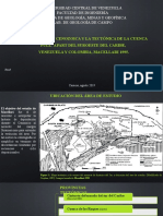 Sedimentación Cenozoica y La Tectónica de La Cuenca Pull - Apart Del Sureste Del Caribe, Venezuela y Colombia (Macellari, 1995)