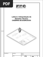 CADERNO DE EXERCÍCIOS DESENHO TÉCNICO