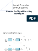 Data and Computer Communications: - Signal Encoding Techniques