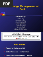 Download Knowledge Management at FORD by Tanju Roy SN51725705 doc pdf