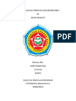 Makalah Perkembangan Teknologi Elektronika