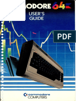 Commodore 64 Users Guide 1984 Commodore