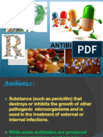 Mode of Action of Antibiotics