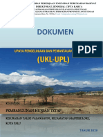 UKL-UPL Hunian Tetap Talise Valangguni