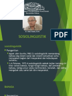 Sosiolinguistik 1