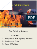 Fire Fighting Systems Document Provides Overview