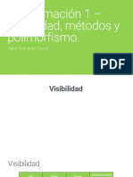 Programación 1 - Visibilidad, métodos y polimorfismo