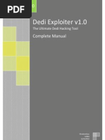 Dedi Exploiter Manual